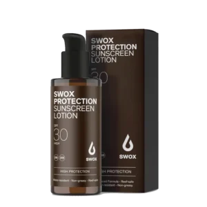 SWOX SPF30 Sunscreen Lotion Pump 150ml for sale. Watersports Warehouse, Cape Town